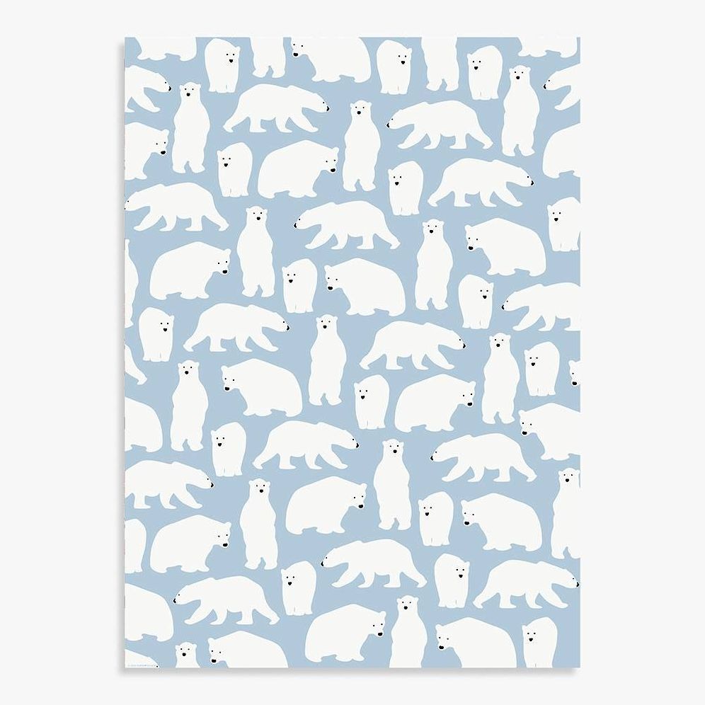 Polar Bears Wrapping Paper
