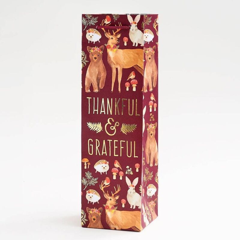 Woodland Critters Wine Bag
