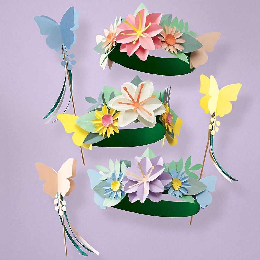 Garden Party Fairy Crowns Kit