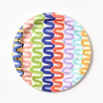 Wavy Lines Small Plates