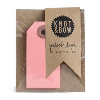 Classic Light Pink Parcel Gift Tags