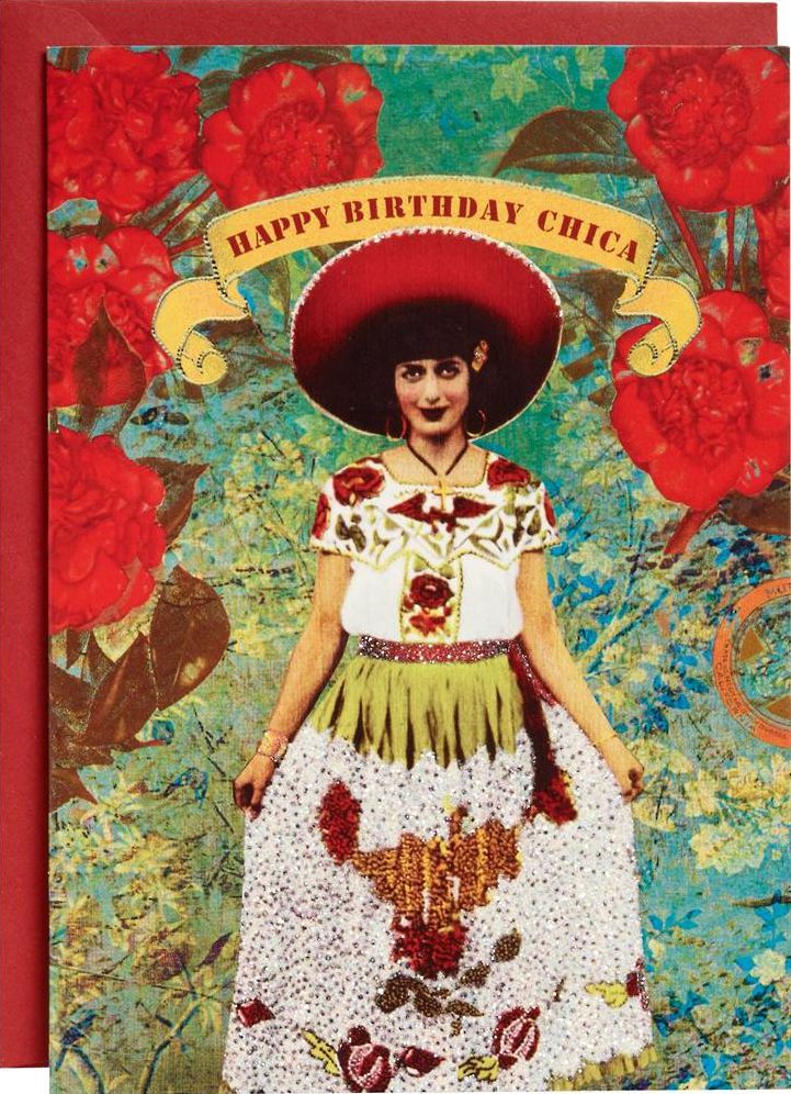 Happy Birthday Chica Card