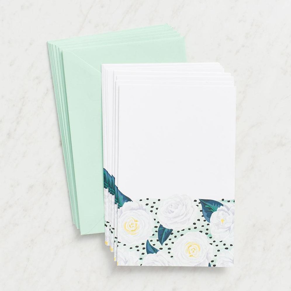 Camellia Dots Printable Invitations