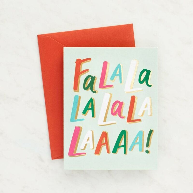 FaLaLa Holiday Card Set