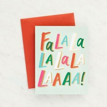 FaLaLa Holiday Card Set