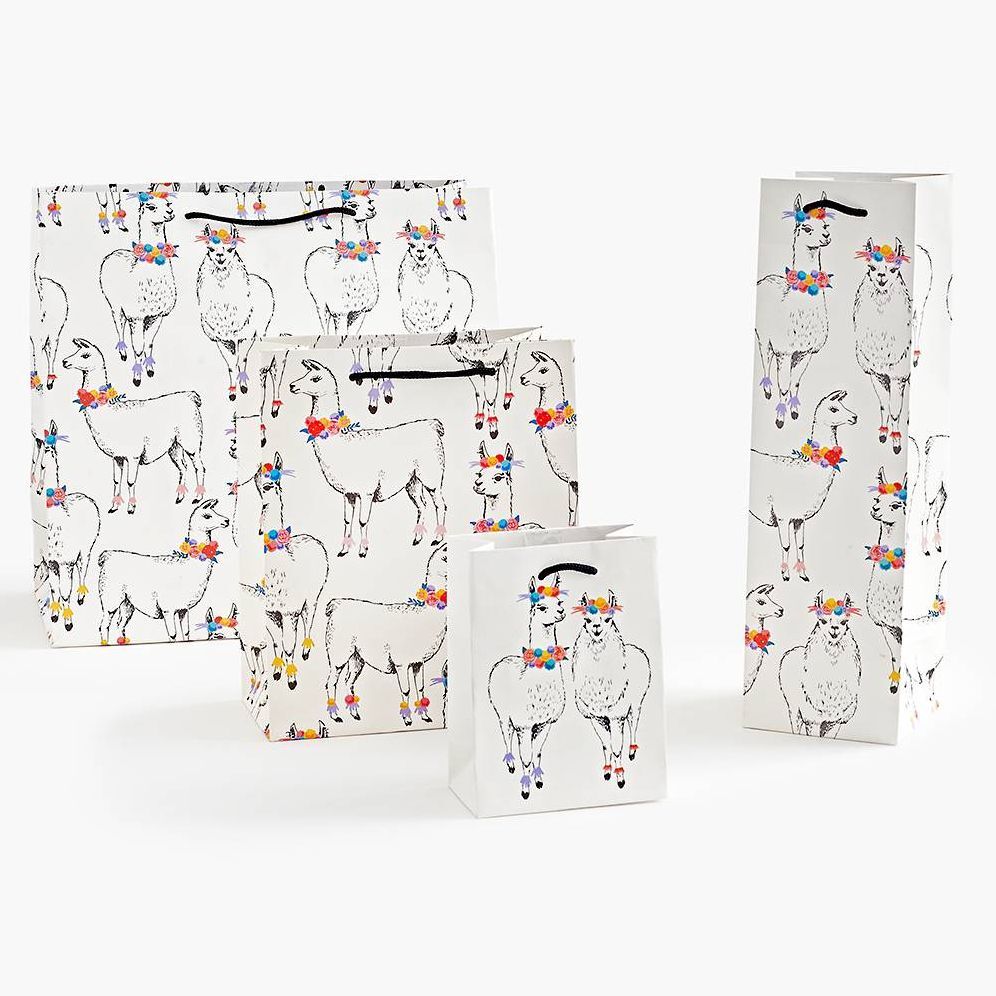 Floral Llama Small Bag