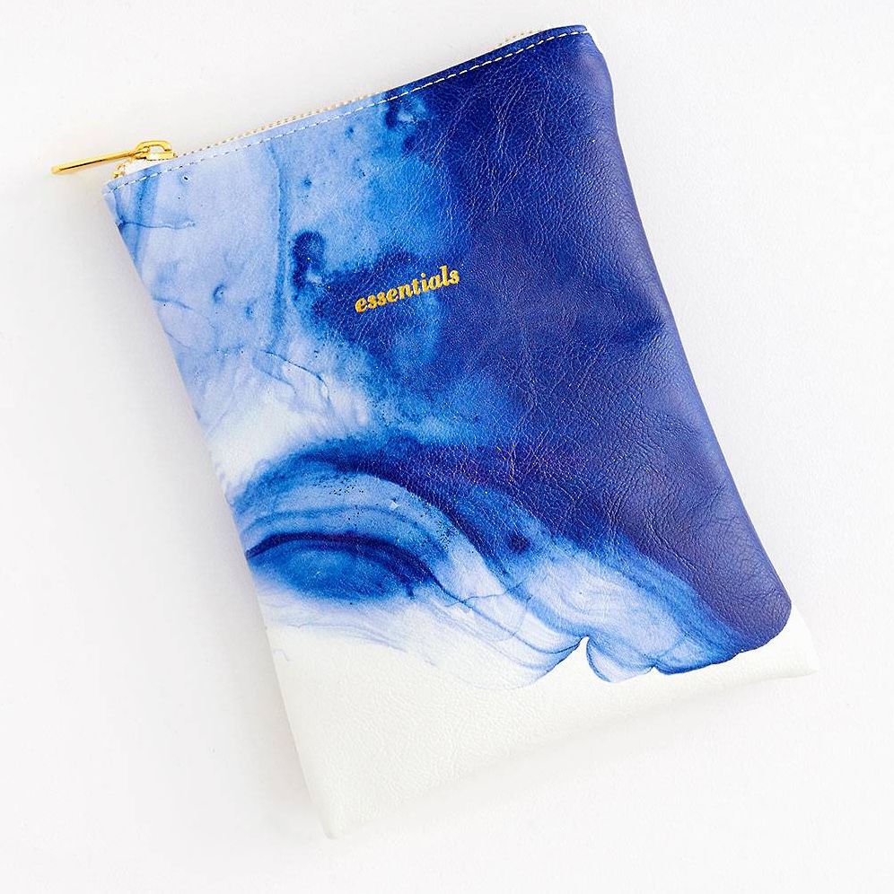 Essentials Watercolor Vertical Pouch
