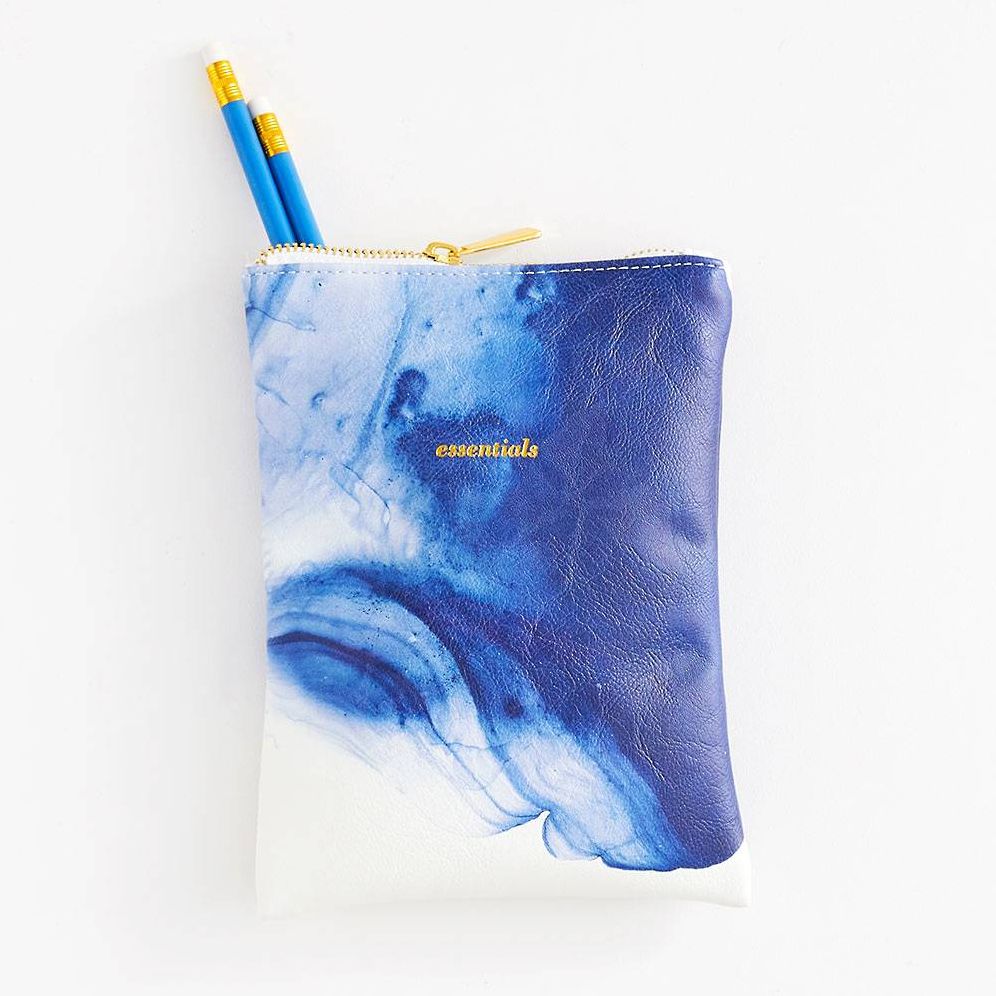 Essentials Watercolor Vertical Pouch