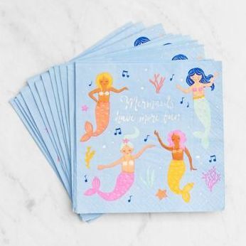 Mermaid Cocktail Napkins