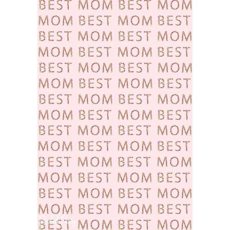 Best Mom Wrapping Paper