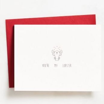 You're My Lobster Greeting Card