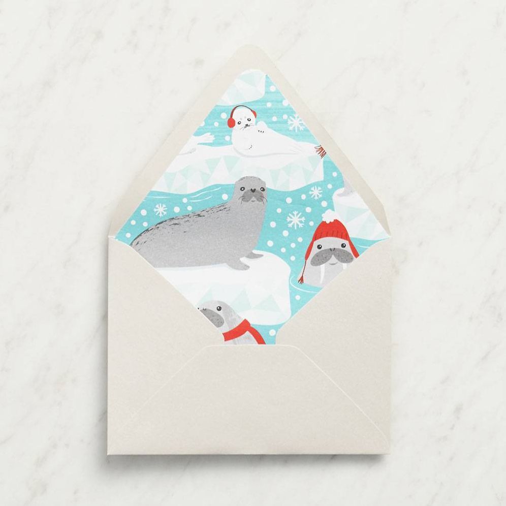 Arctic Critters Wrapping Paper