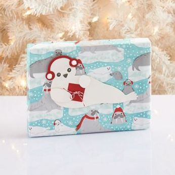 Arctic Critters Wrapping Paper