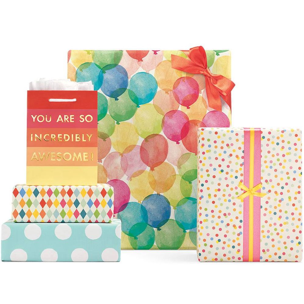 Balloons Flat Wrap