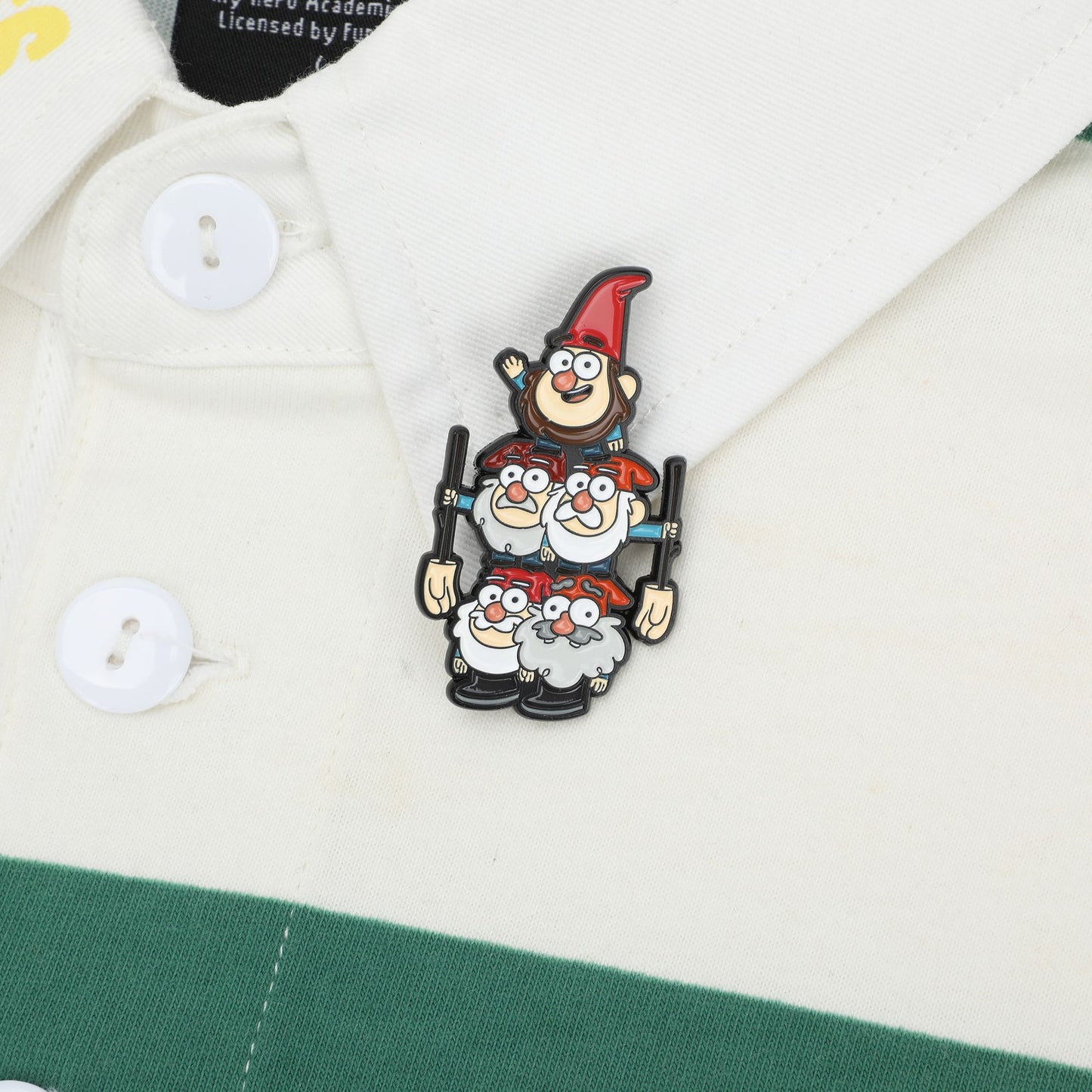 Gravity Falls Forest Gnomes Lapel Pin