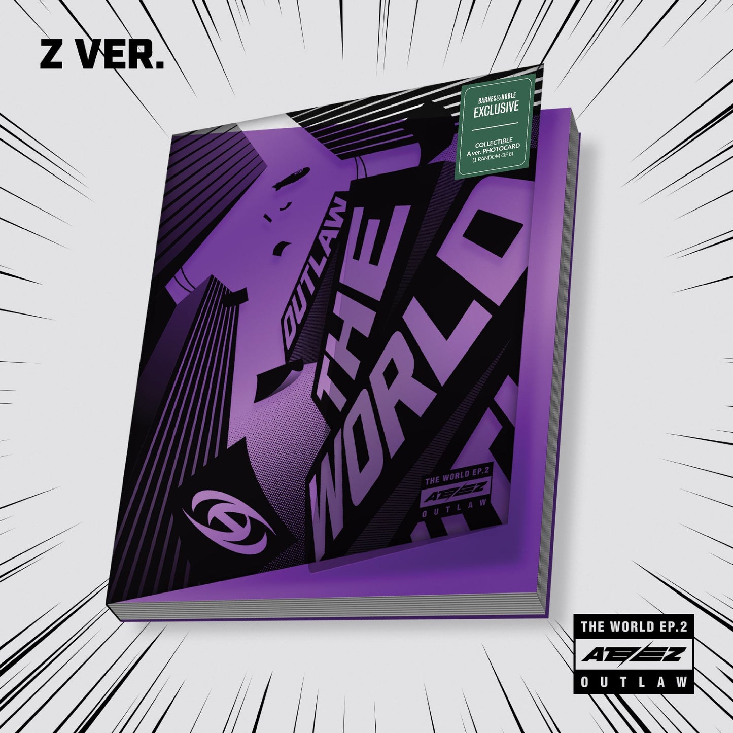 The WORLD EP.2: OUTLAW [Z Ver.] [B&N Exclusive]