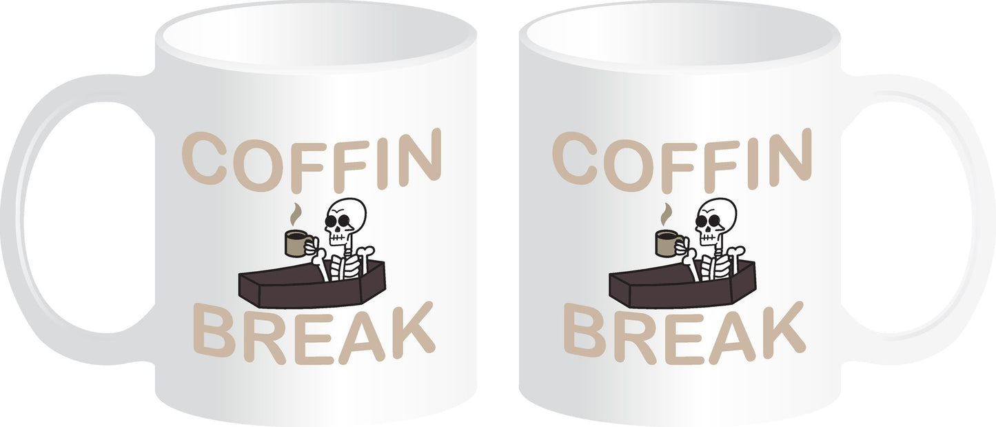 Gravity Falls Coffin Break 16 oz. Ceramic Mug