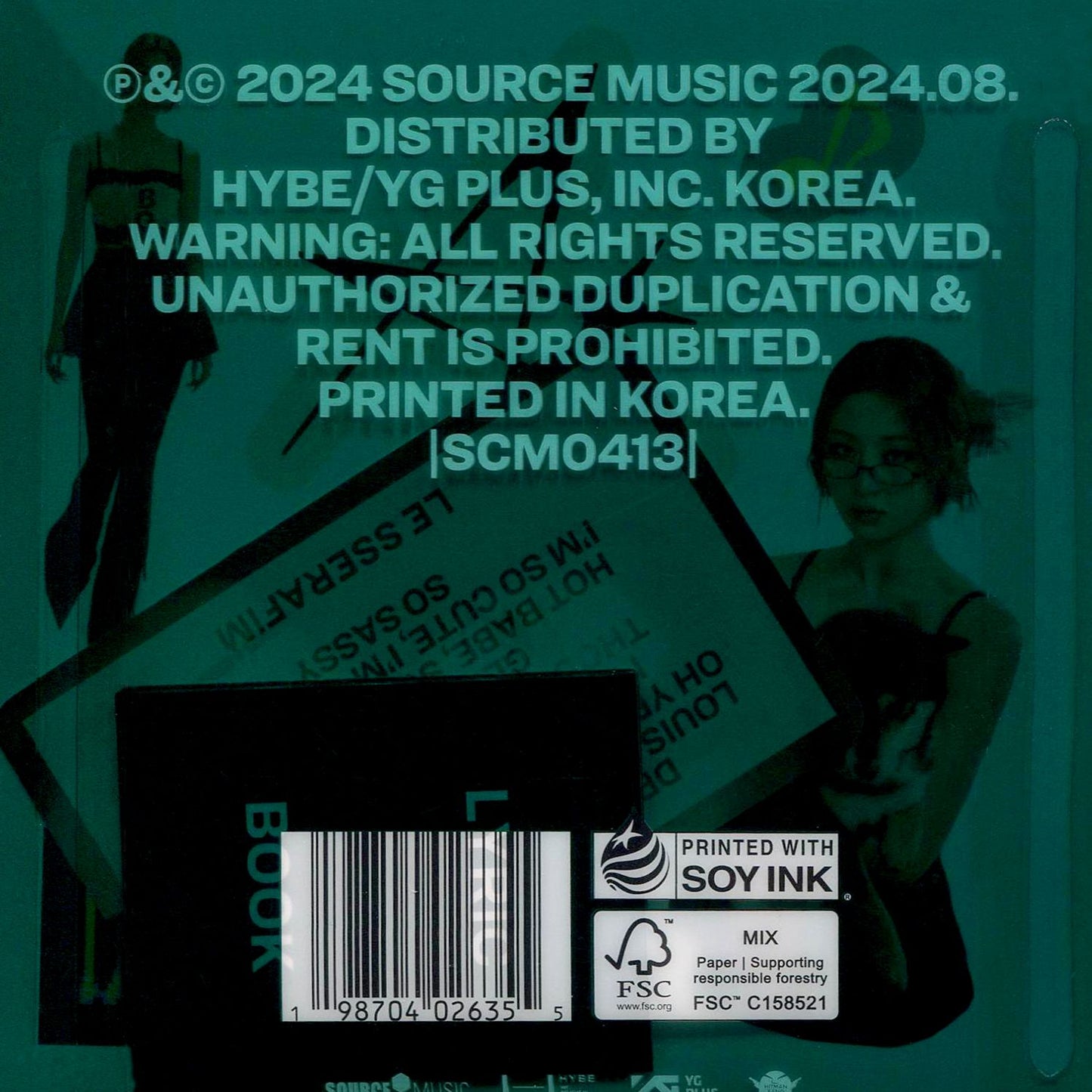 4Th Mini Album Crazy (Compact Ver.) (Le Sserafim)
