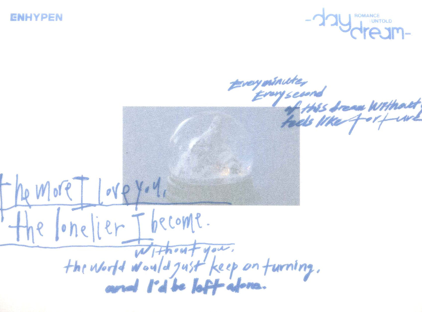 Romance : Untold -Daydream- (Japan Edition) (Enhypen)