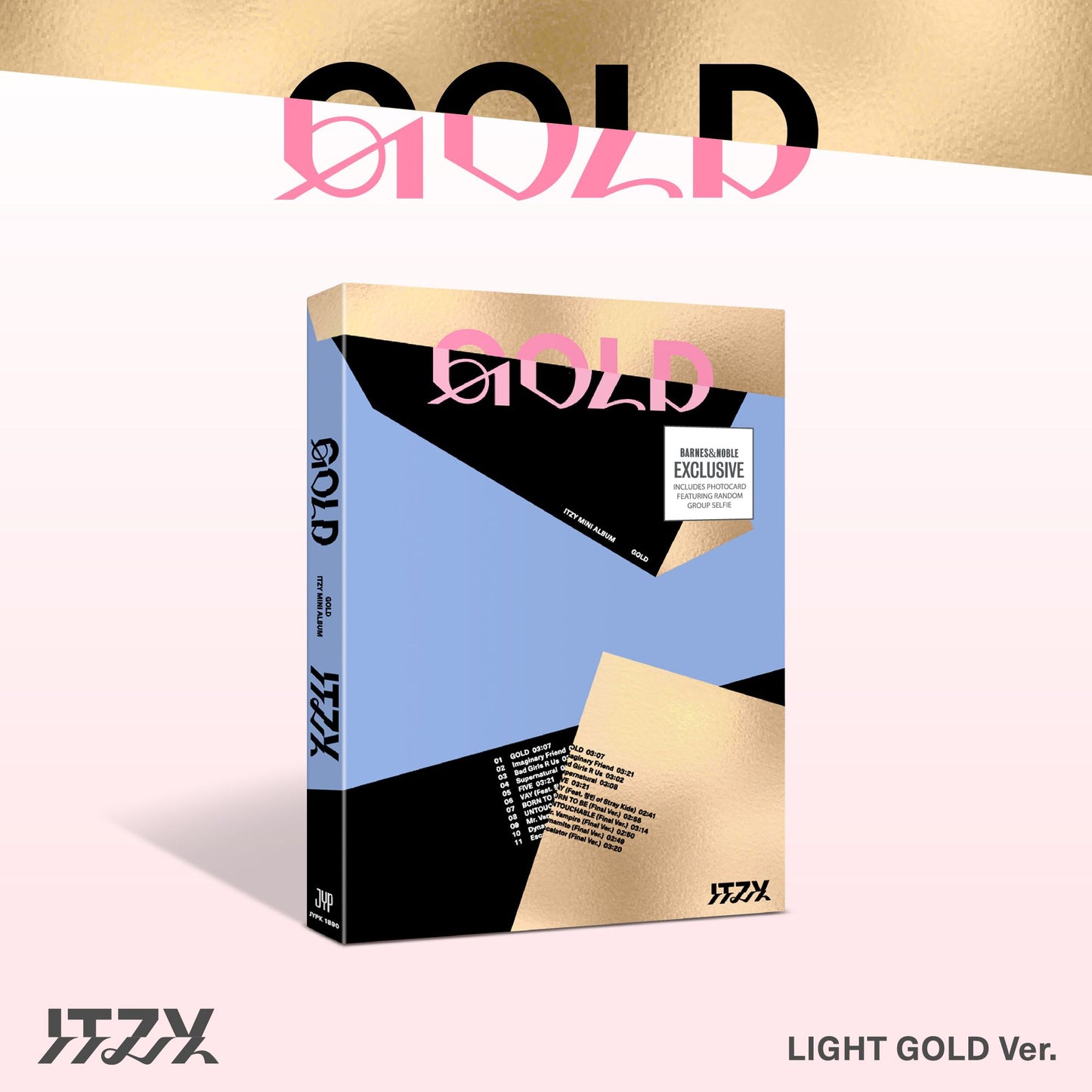Itzy - Gold (Light Gold Ver.) (Bn) (Itzy)