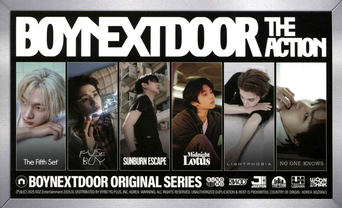 Boynextdoor 5Th Ep (The Action) (Frame Ver.) (Boynextdoor)