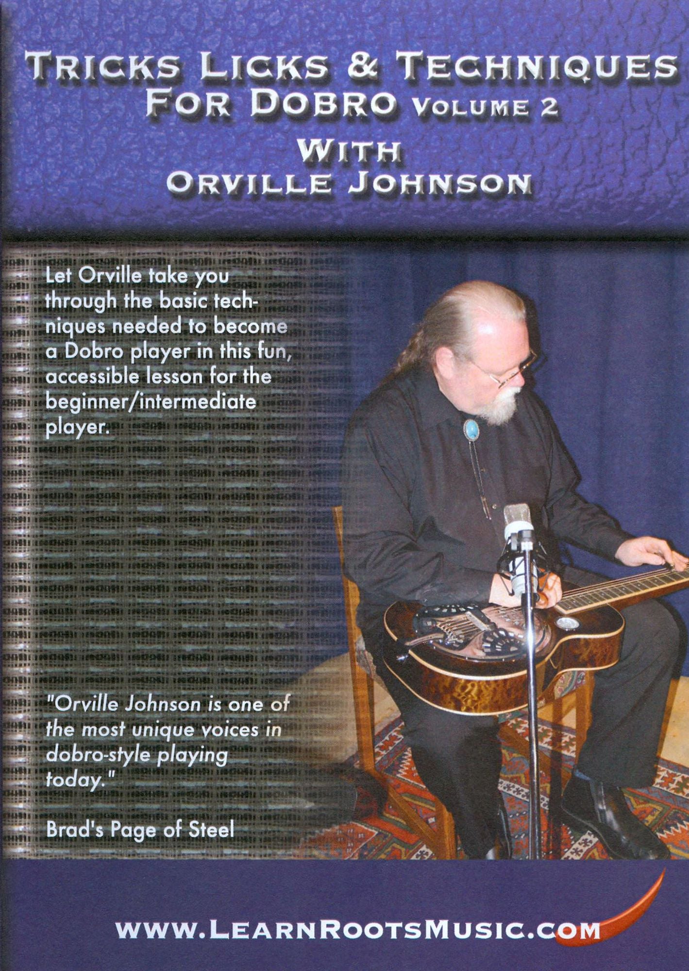Tricks, Licks & Techniques for Dobro with Orville Johnson, Vol. 2