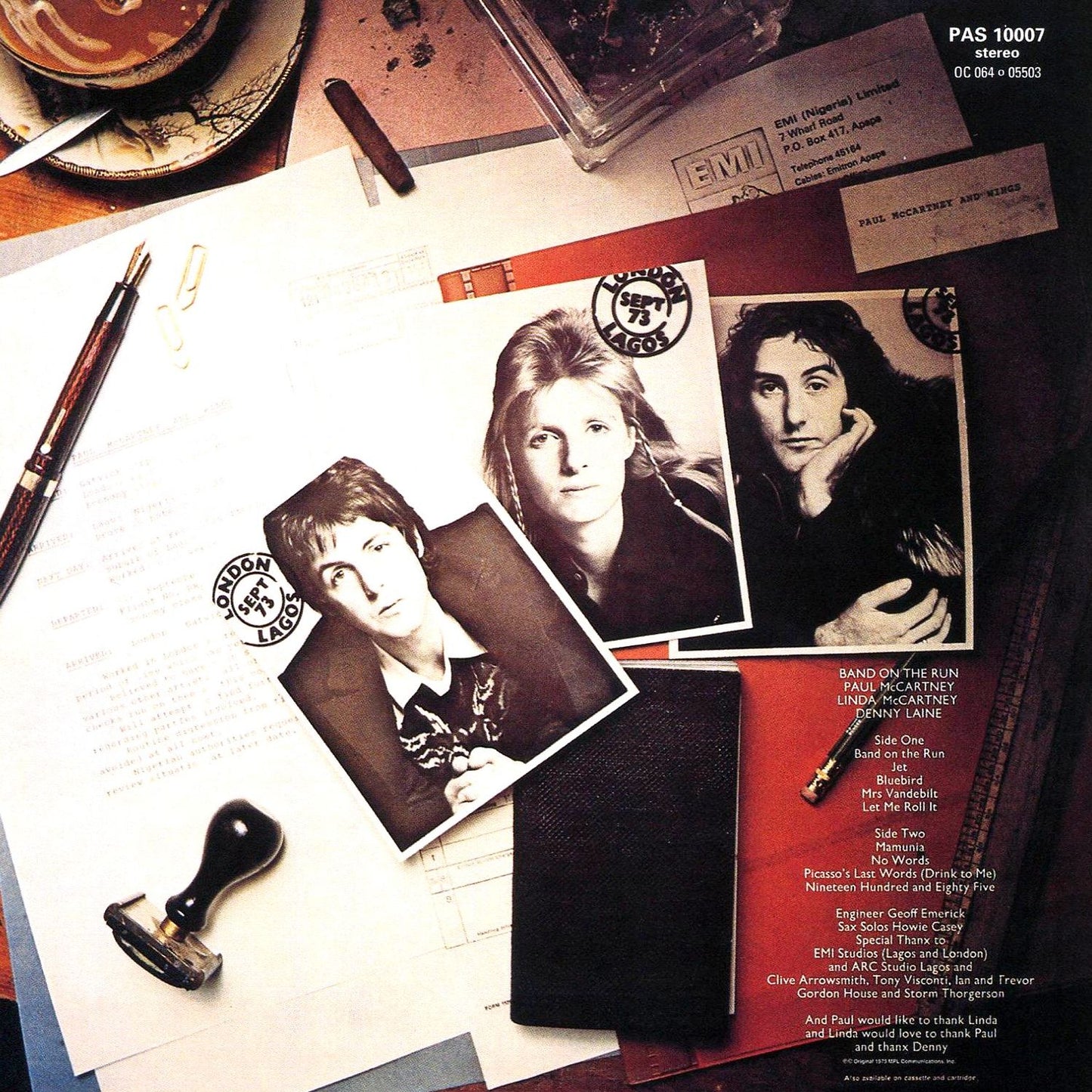Band On The Run (Paul Mccartney & Wings)