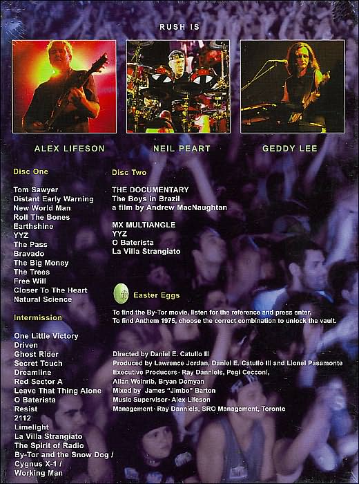 Rush: Rush in Rio [2 Discs]