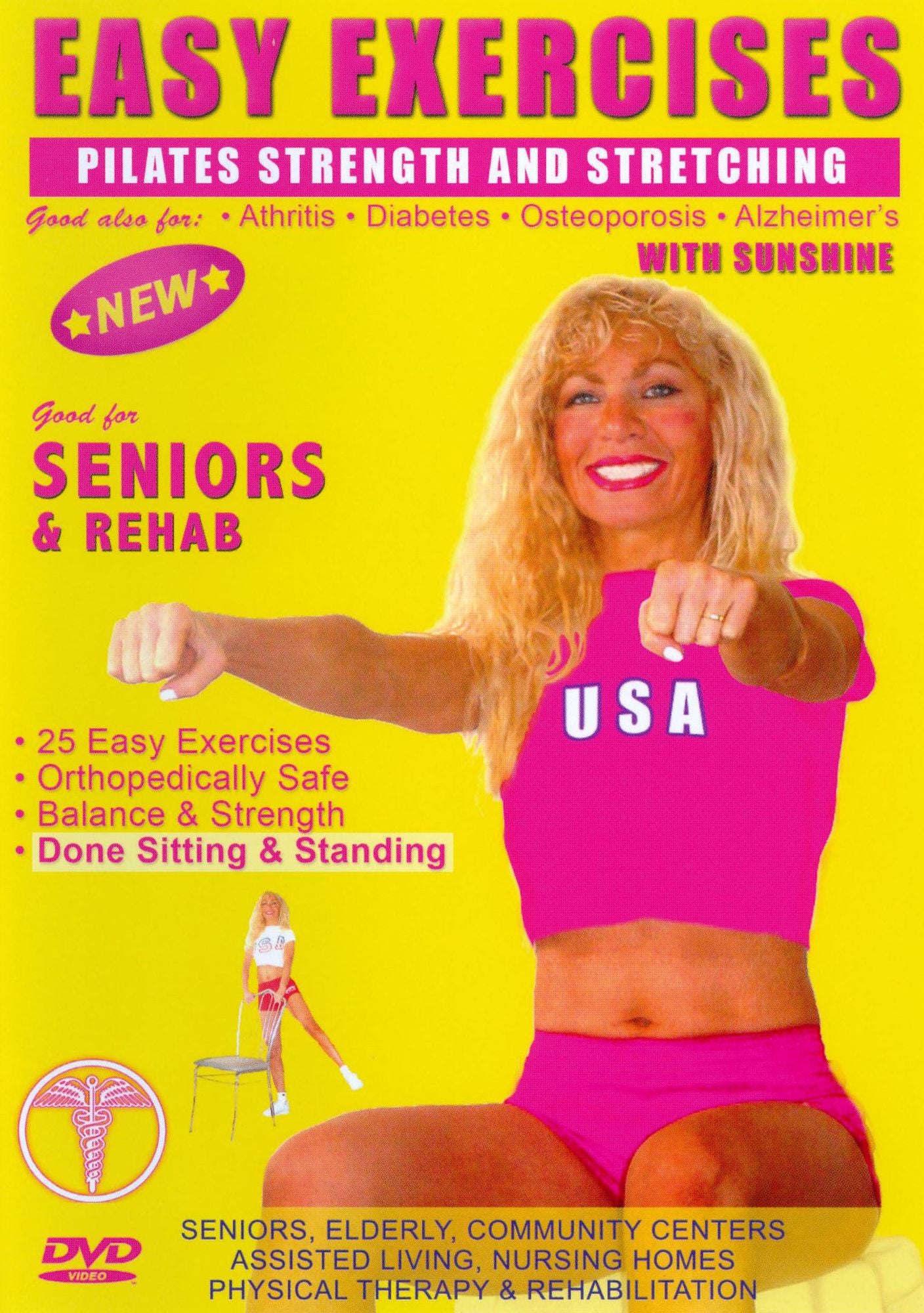 Easy Exercises: Isometrics, Pilates & Stretching with Sunshine
