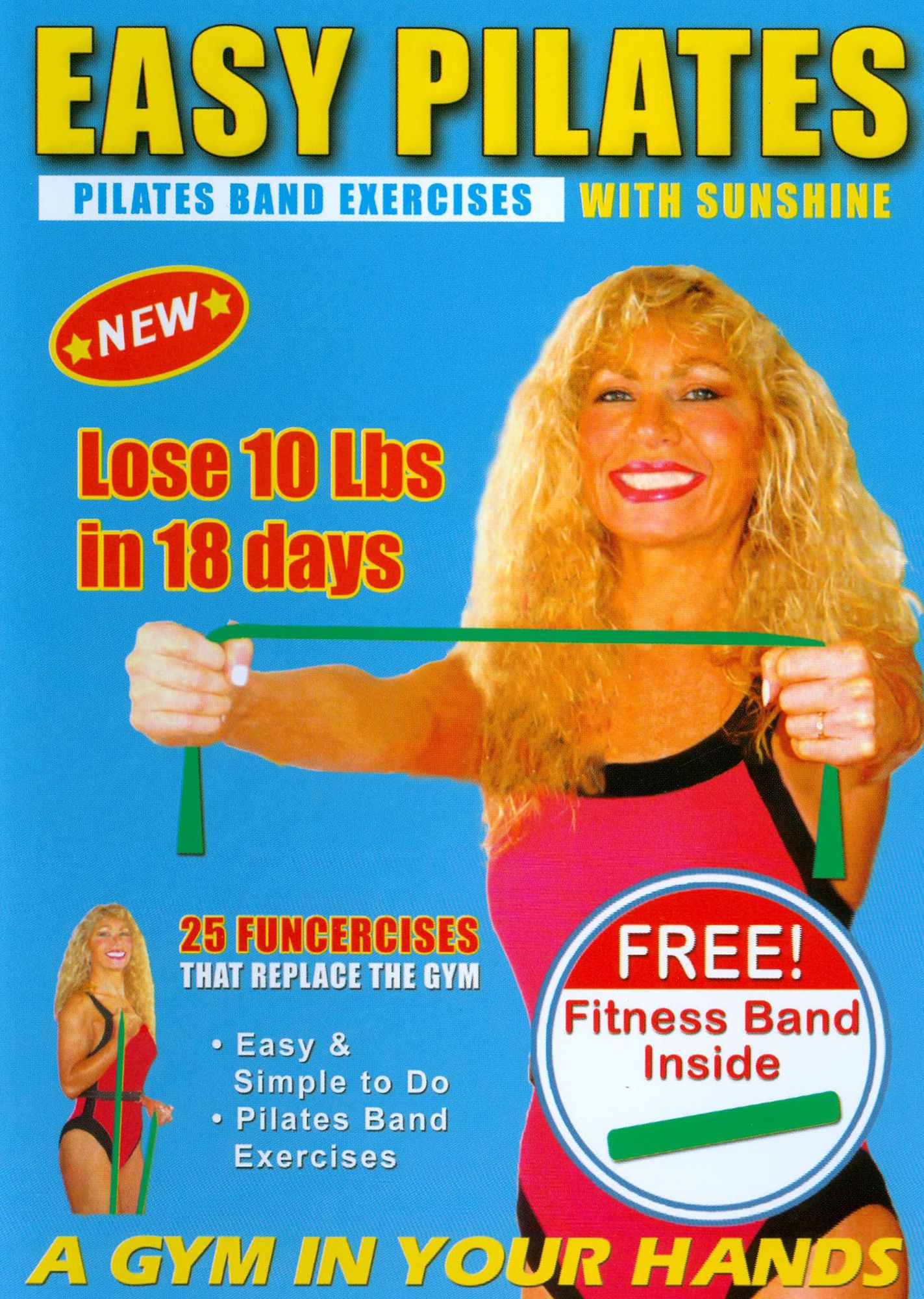 Funcercise: Pilates Band Exercises with Sunshine [With Fitness Band]