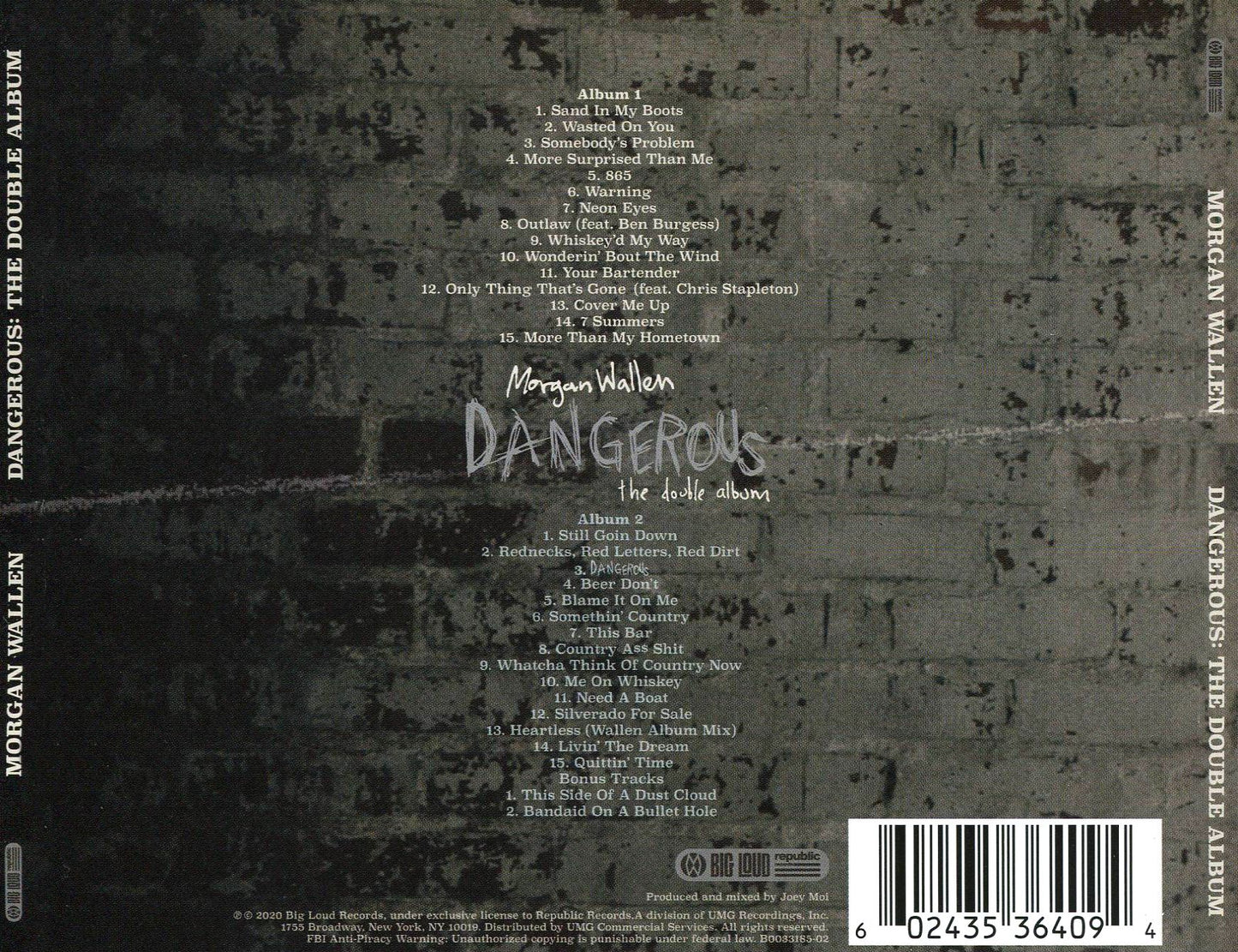 Dangerous: The Double Album (Bonus Tracks)