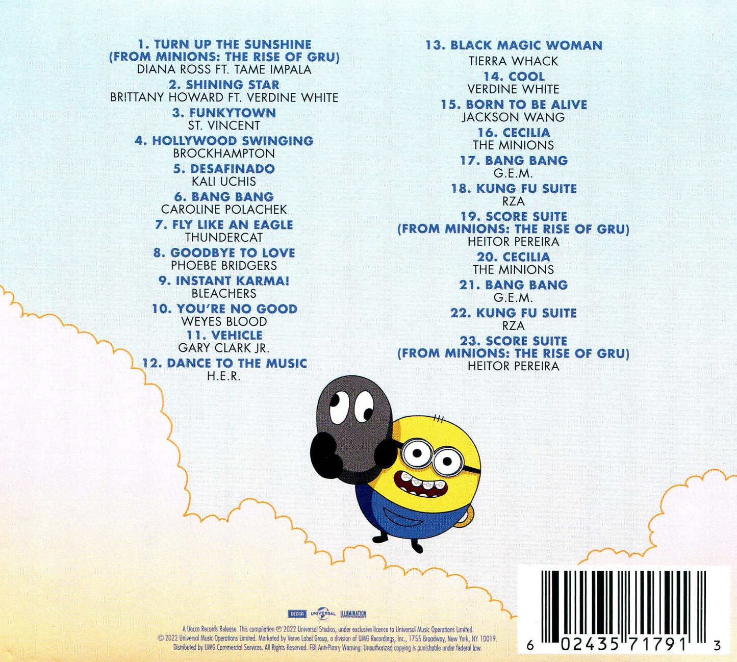 Minions: The Rise Of Gru / Various