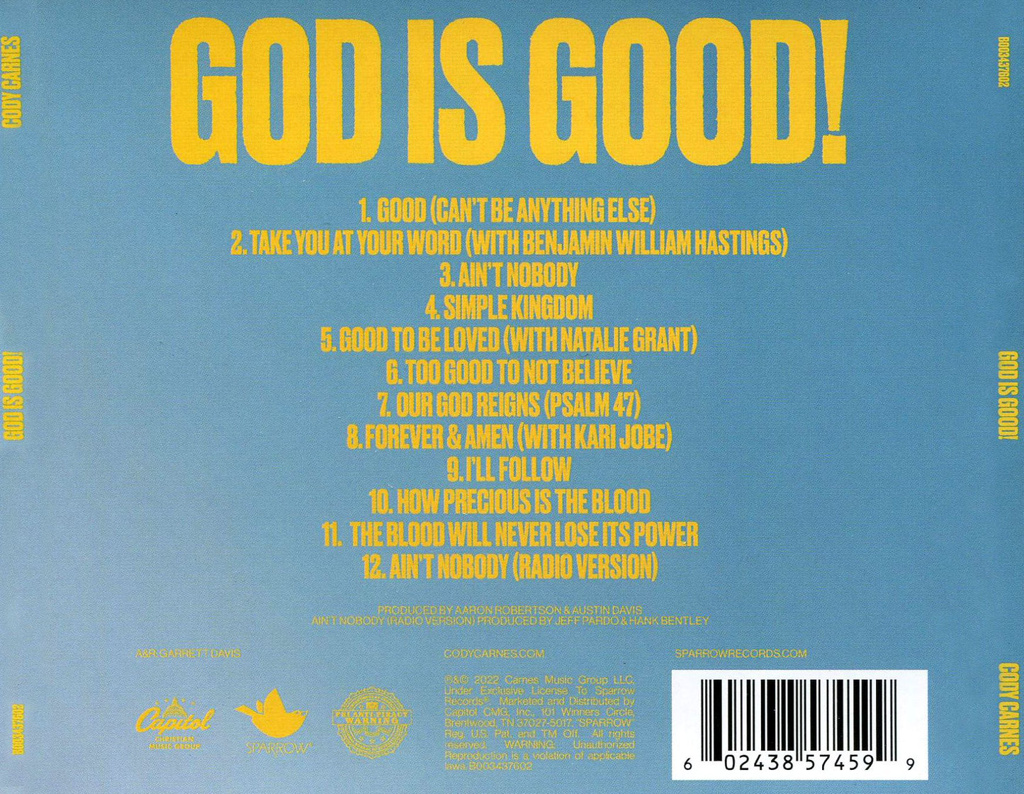 God Is Good!