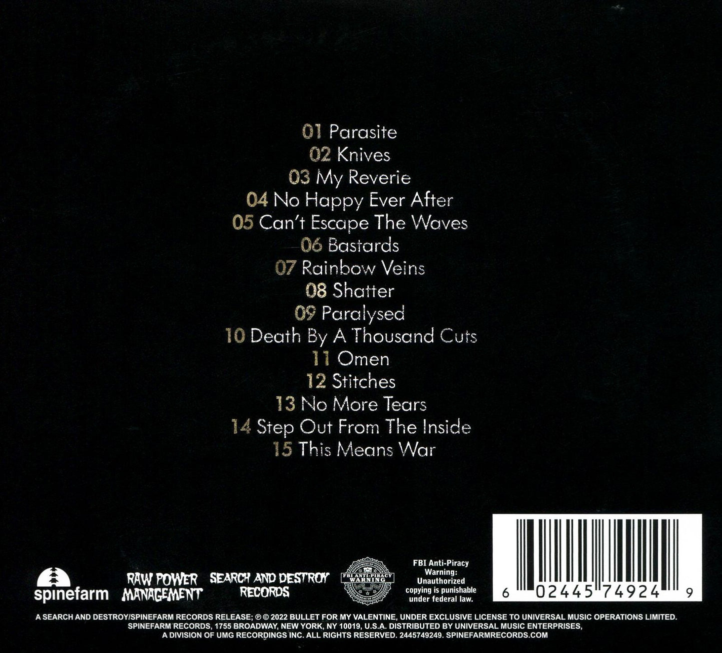Bullet For My Valentine (Dlx)