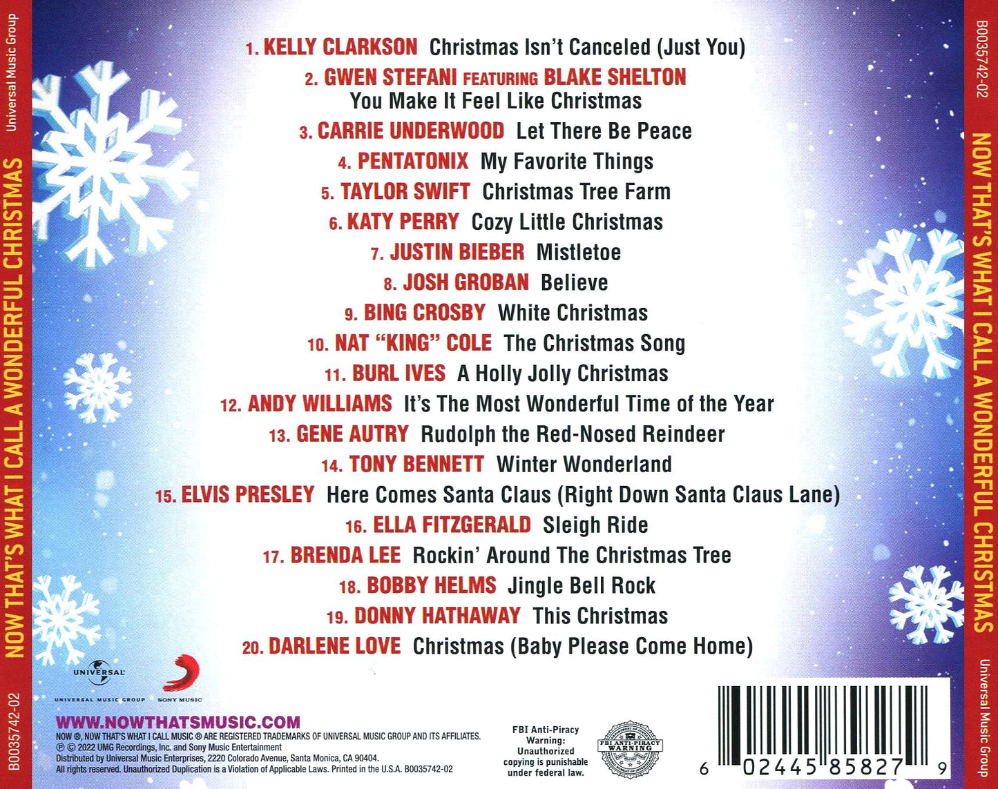 Now Wonderful Christmas / Various