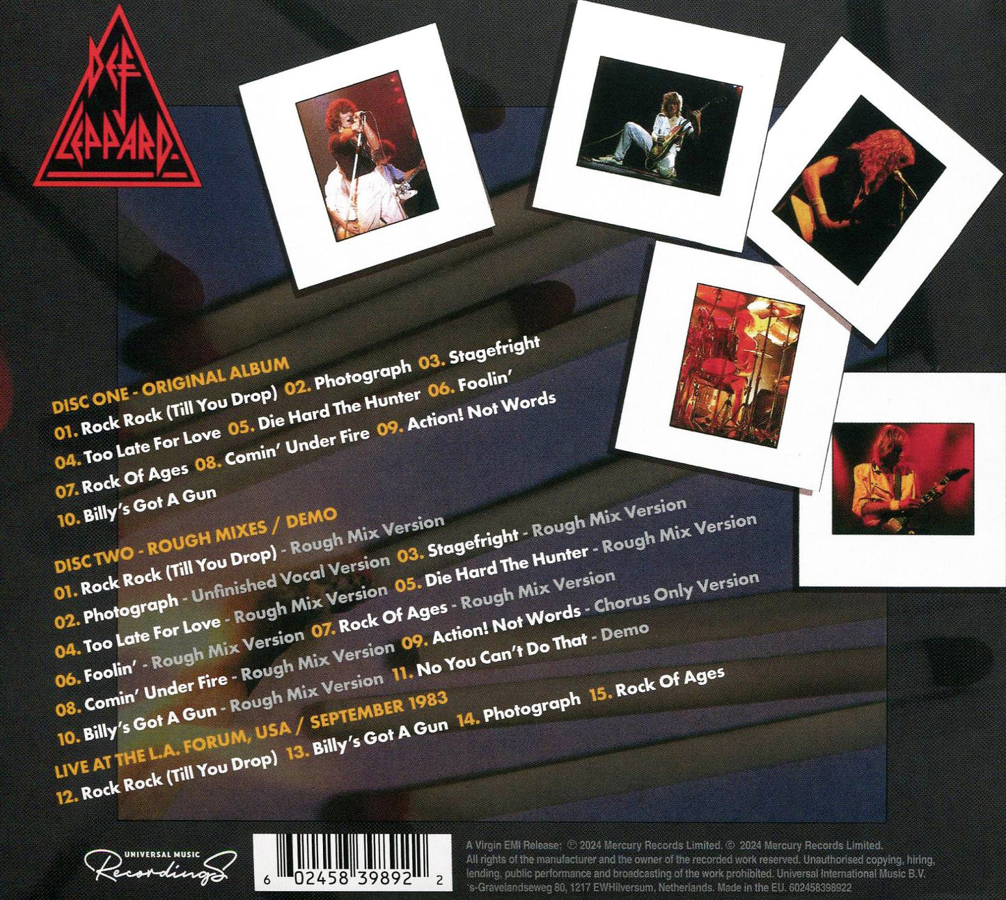 Pyromania (40Th Anniversary) (Def Leppard)