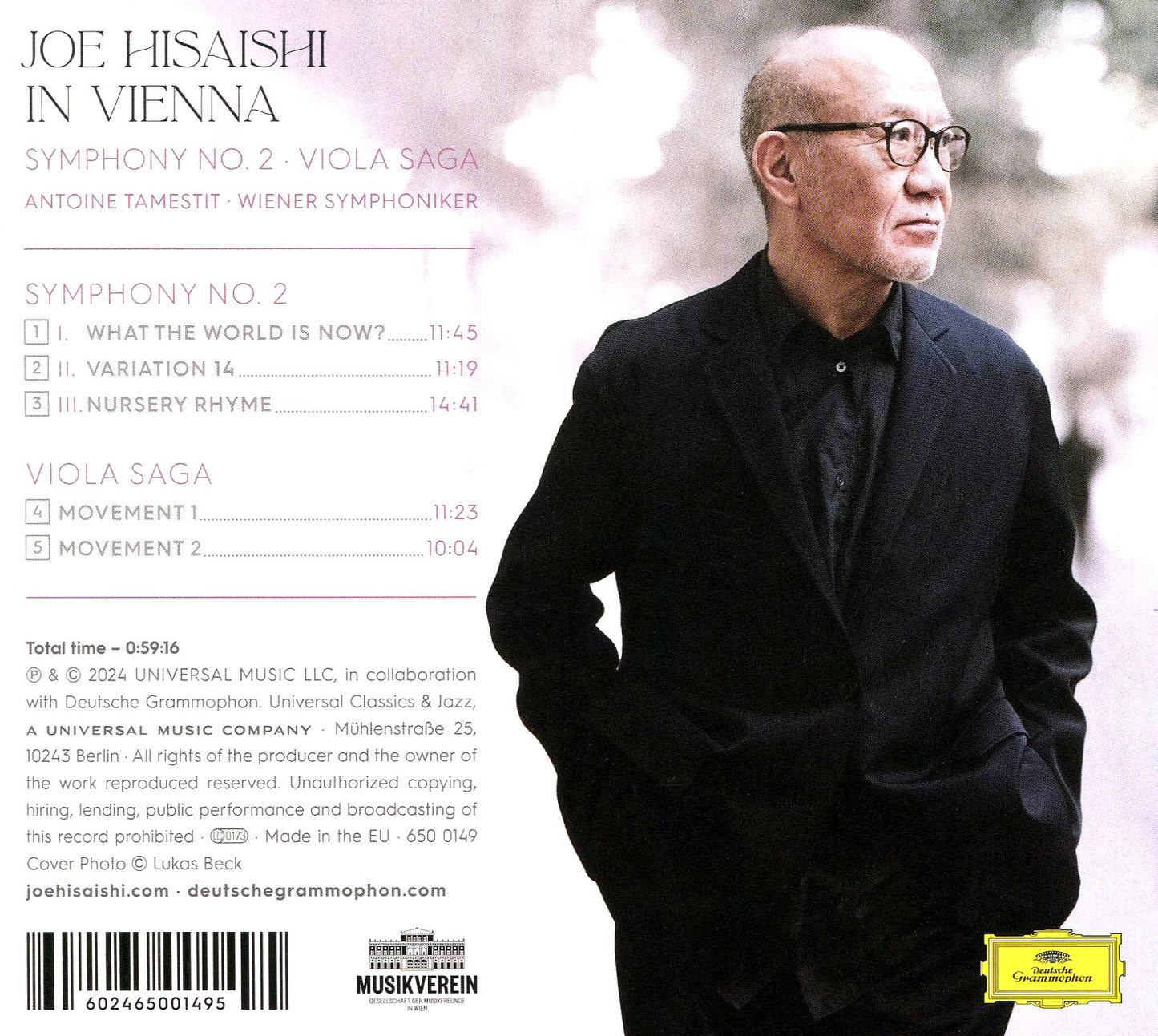 Joe Hisaishi In Vienna: Symphony No. 2; Viola Saga (Joe Hisaishi / Wiener Symphoniker)