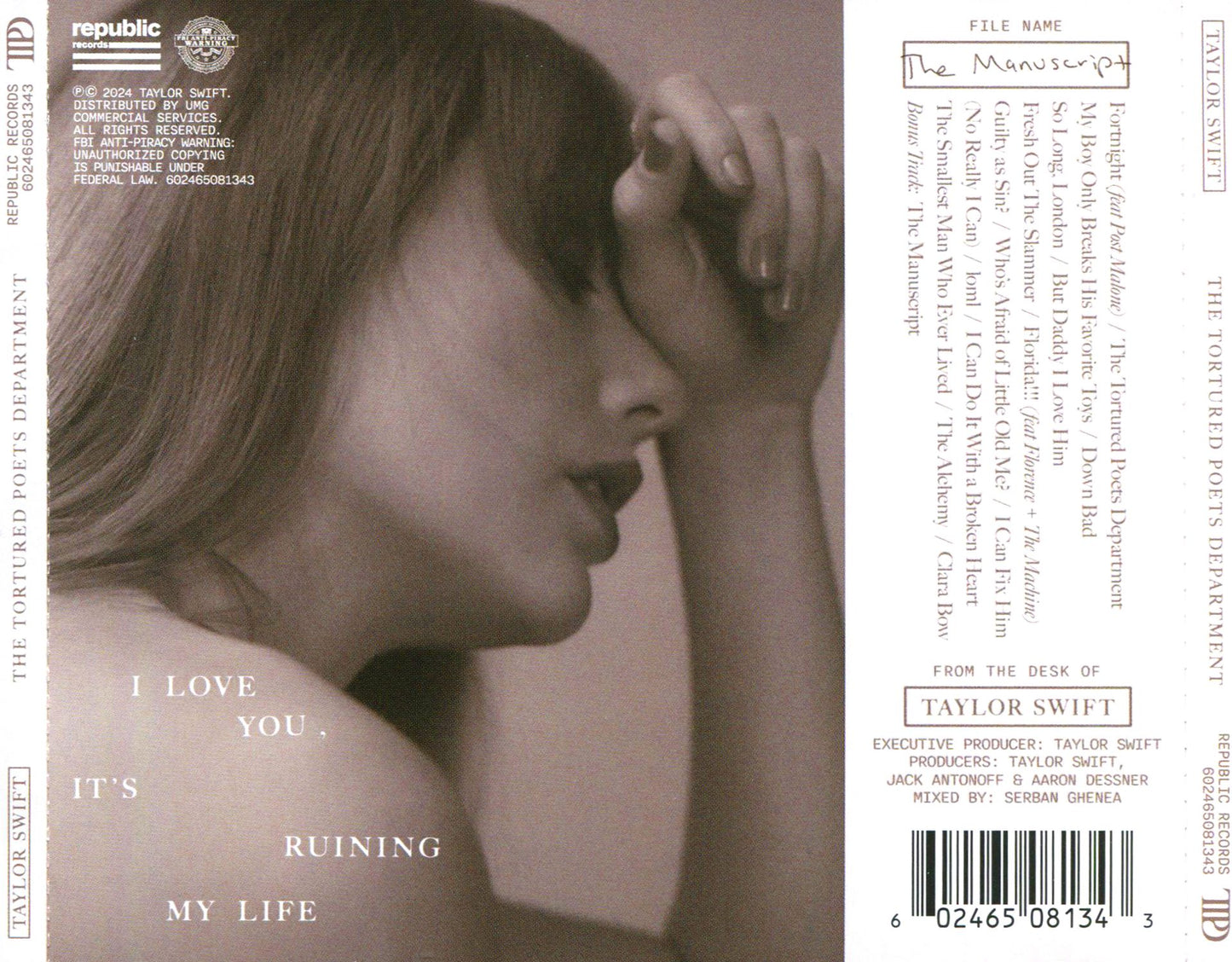 Tortured Poets Department (Taylor Swift)