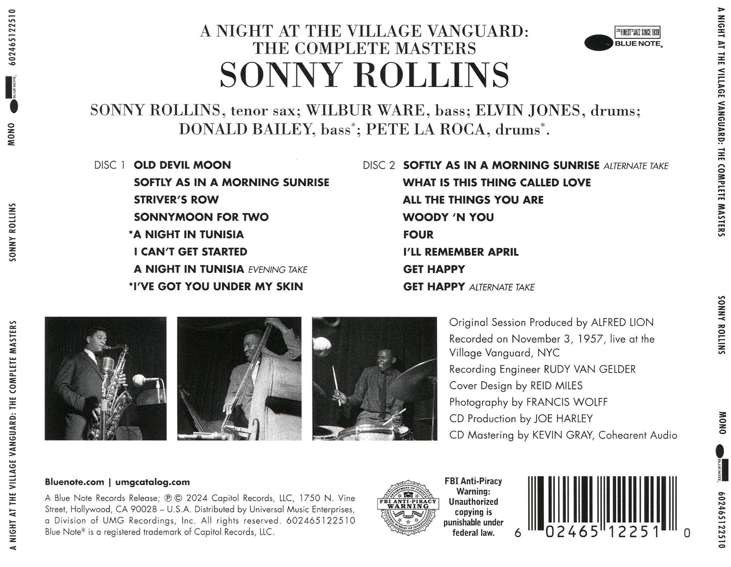 Night at the Village Vanguard: The Complete Masters