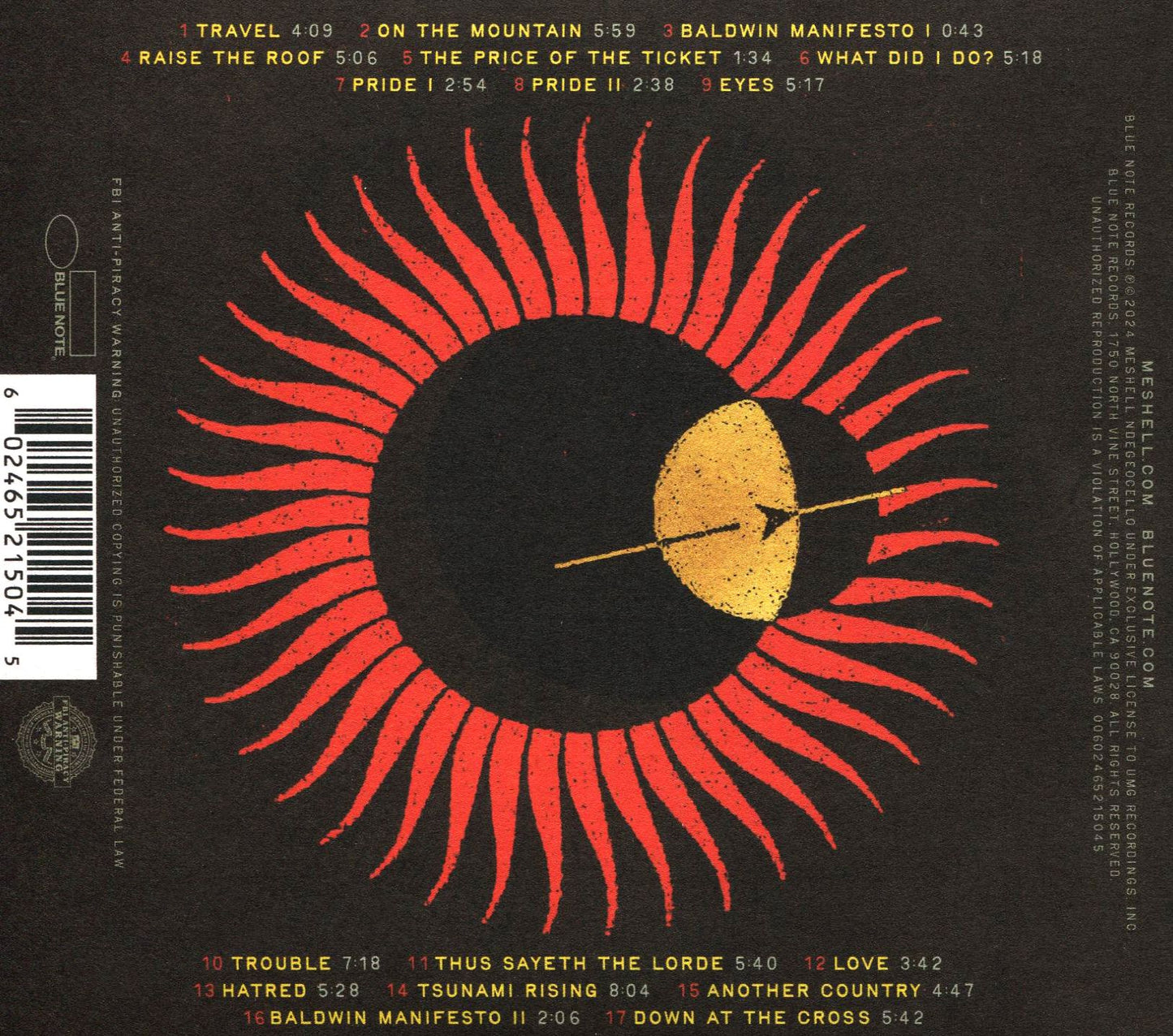 No More Water: The Gospel Of James Baldwin (Meshell Ndegeocello)