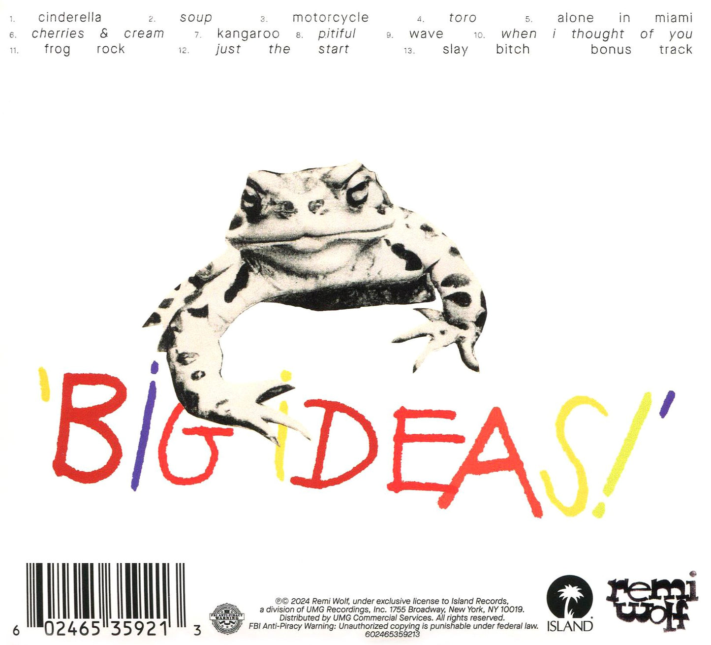 Big Ideas (Remi Wolf)