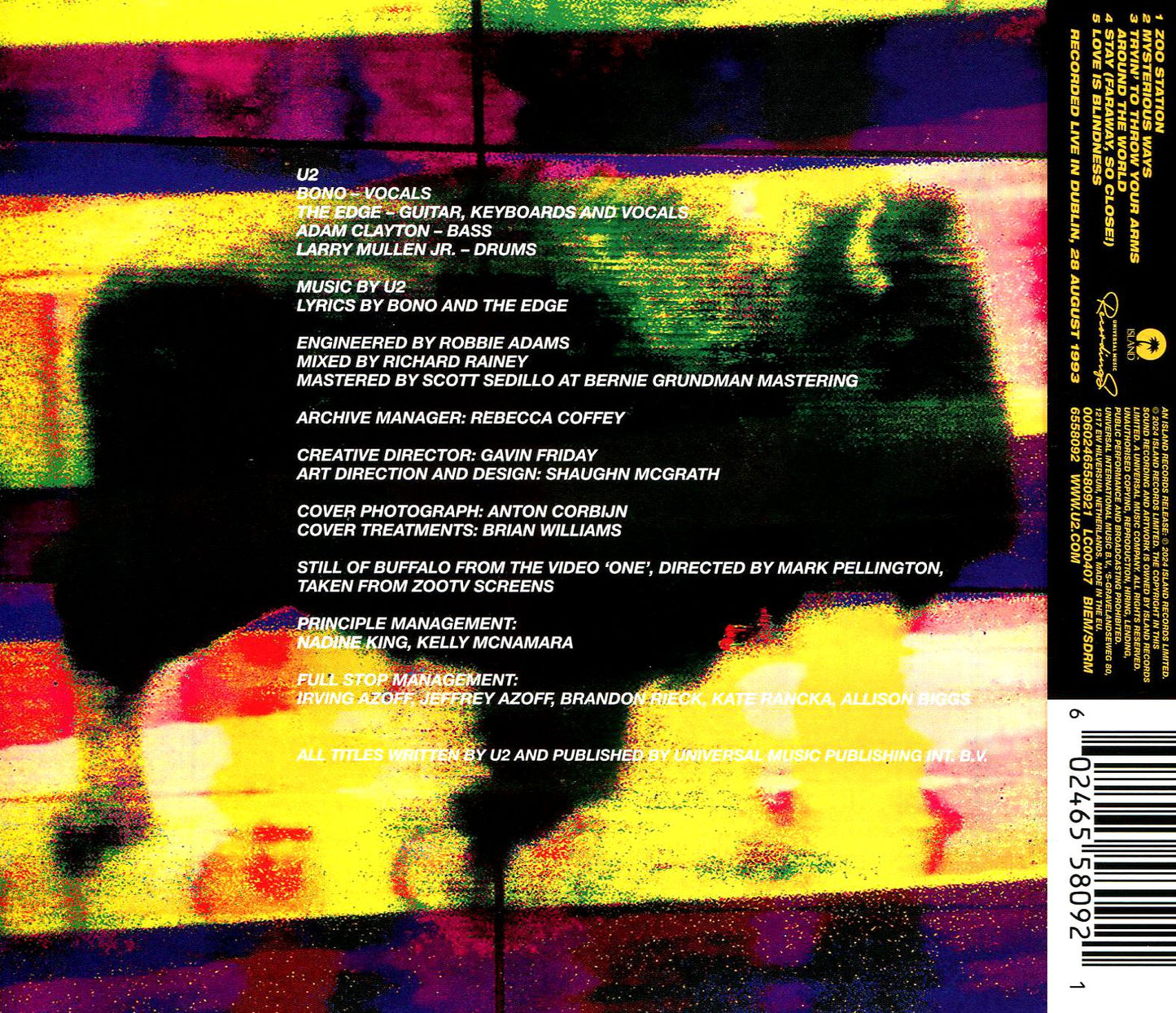 Zoo TV: Live In Dublin 1993 (U2)