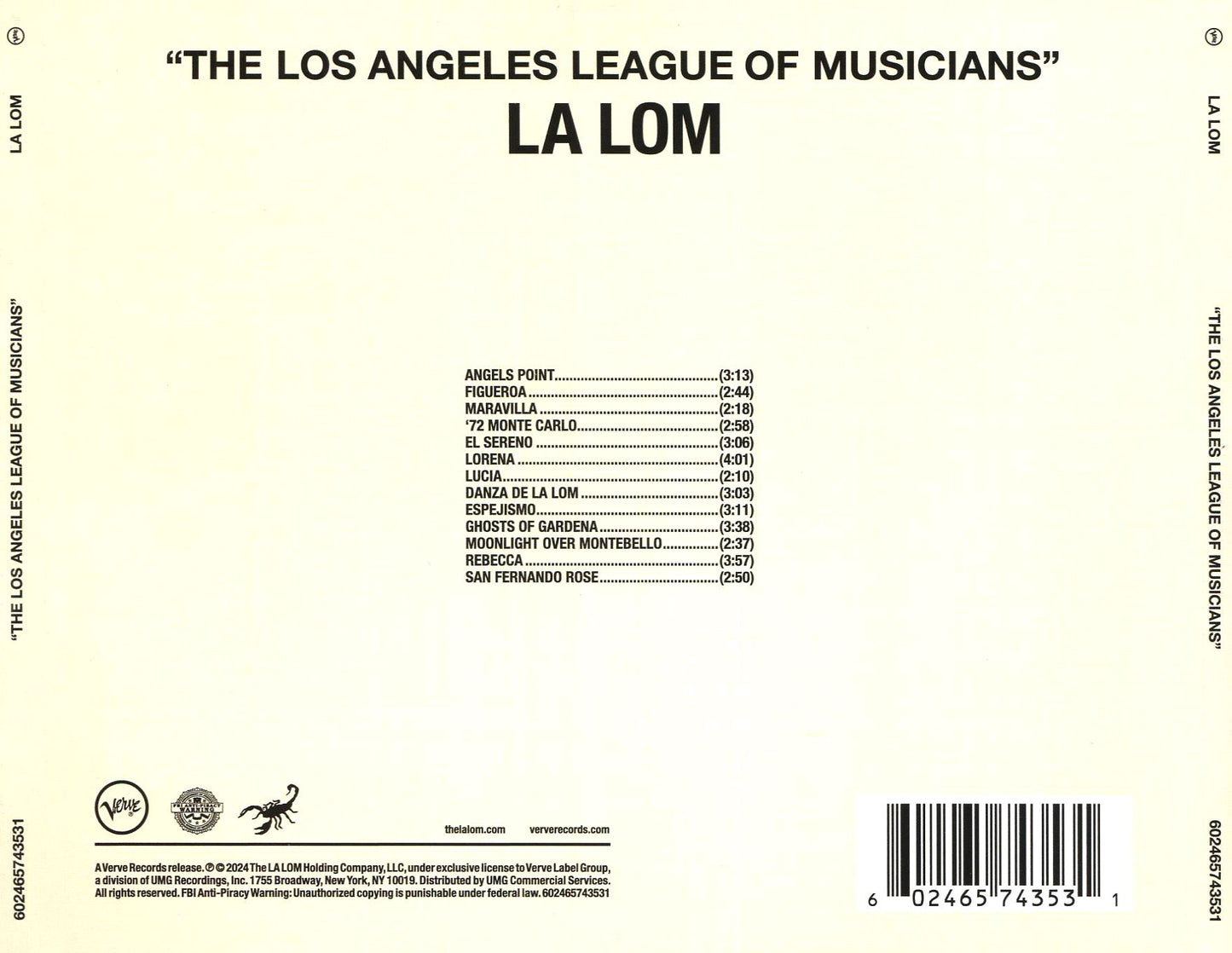 Angeles League Of Musicians (La Lom)