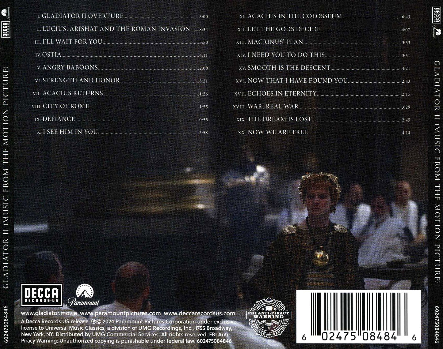 Gladiator II [Music from the Motion Picture]