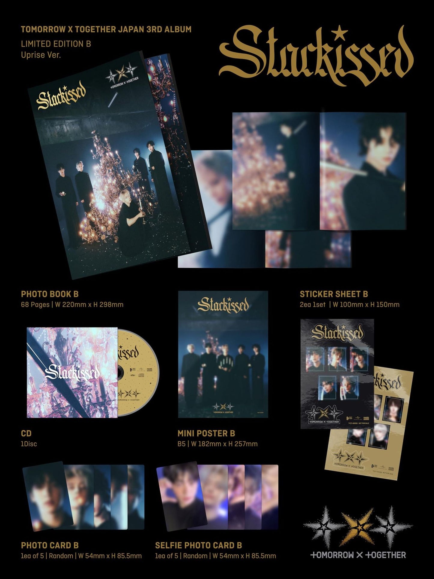 Starkissed (Limited Edition B) (Uprise Version) (Tomorrow X Together)