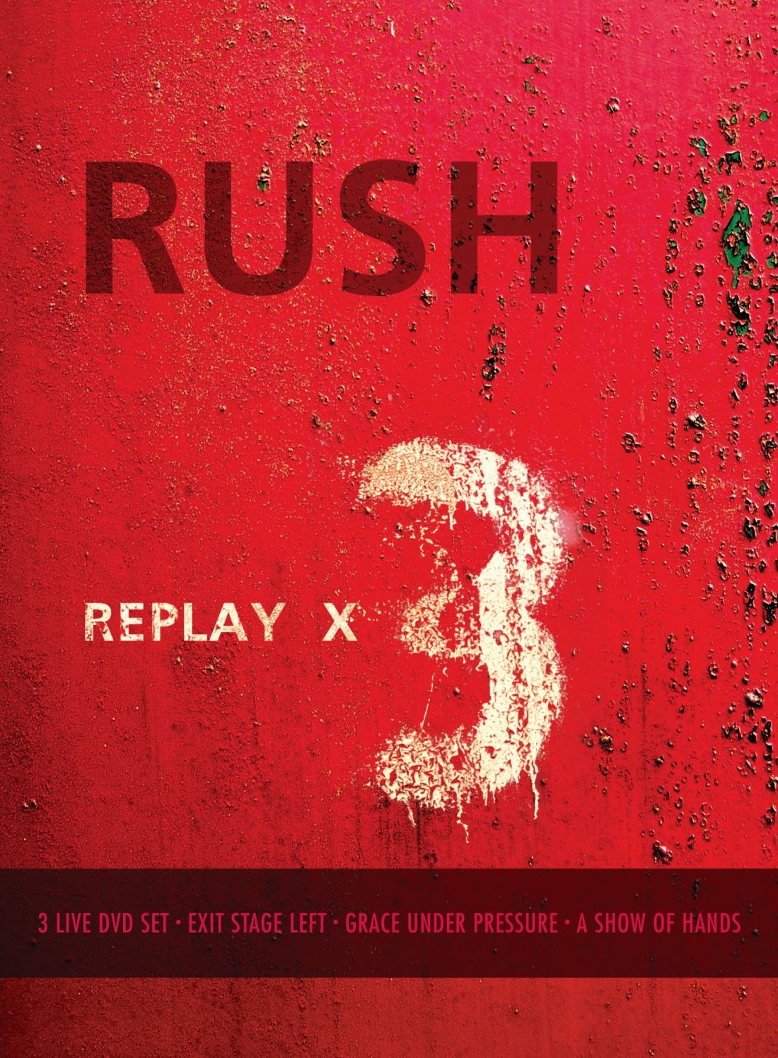 Rush: Replay X3 [3 DVD/CD]