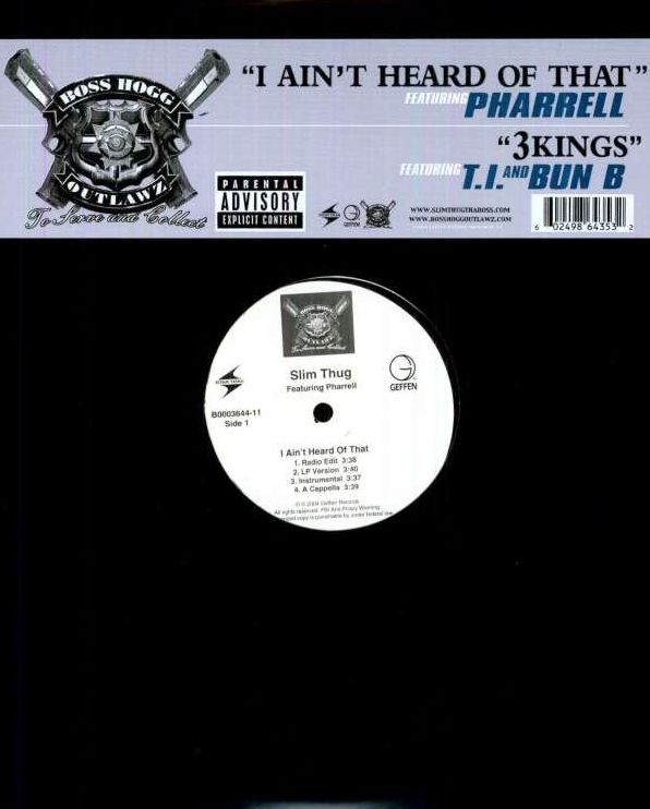 I Ain't Heard of That [12" Single]