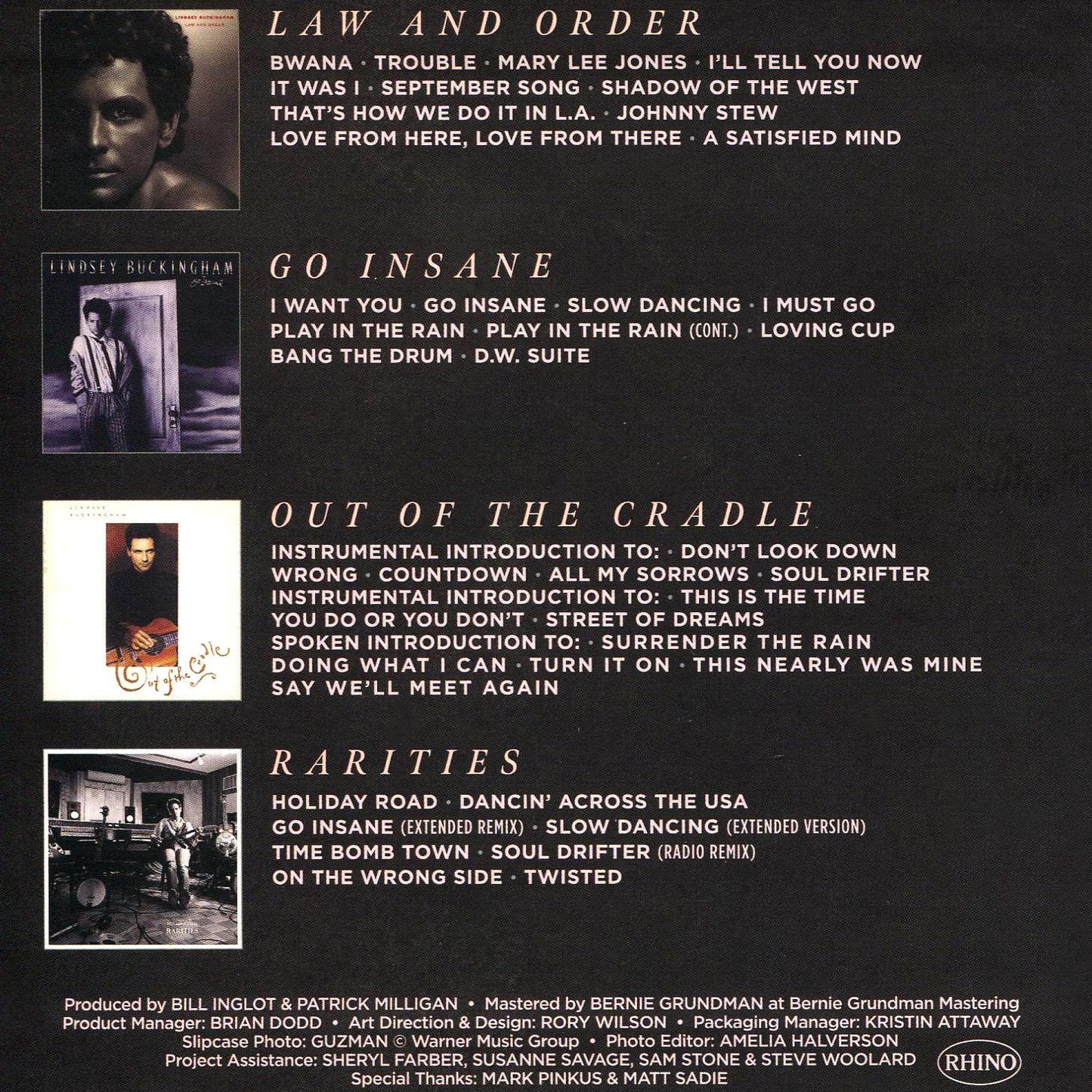 20Th Century Lindsey (Lindsey Buckingham)