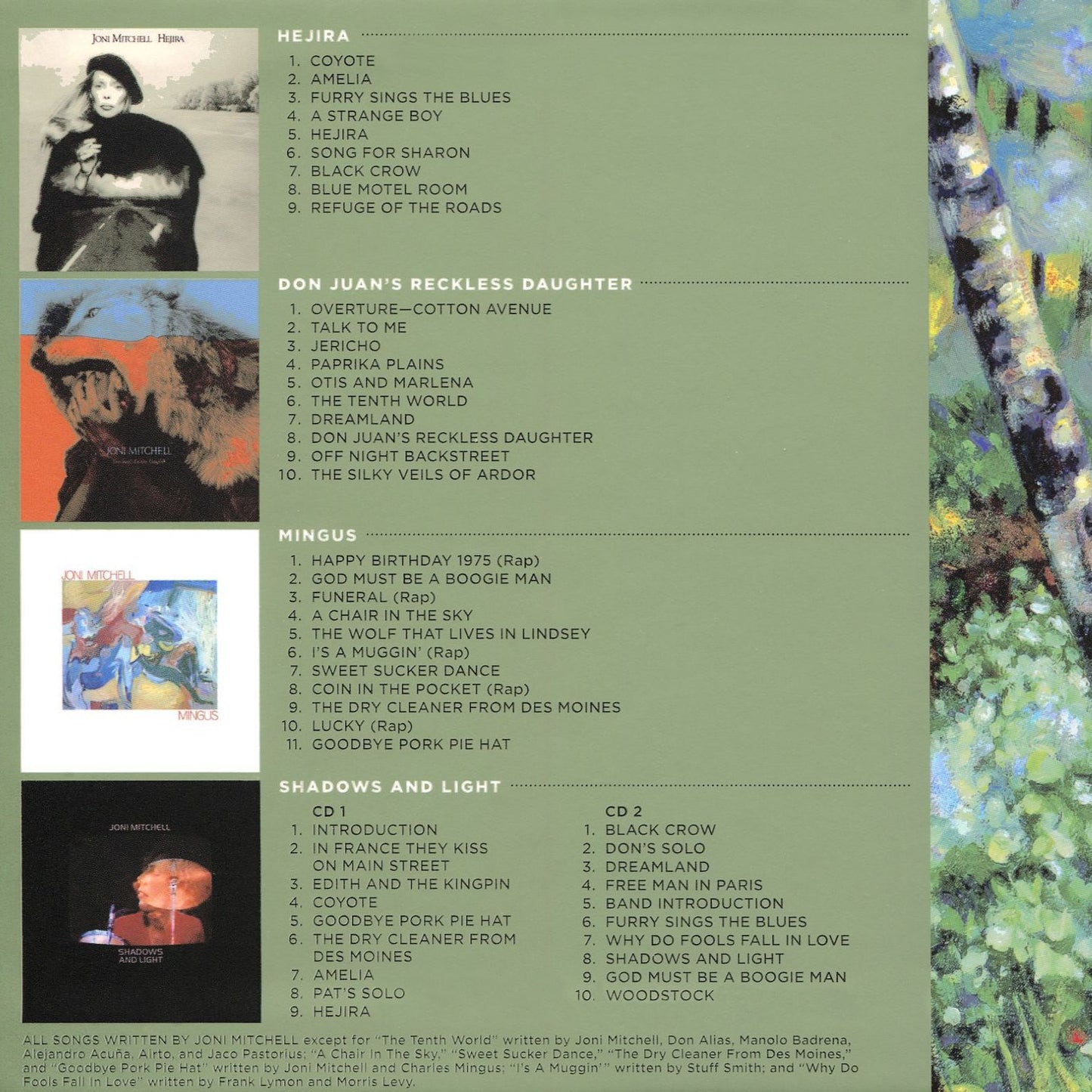 Asylum Albums (1976-1980) (Joni Mitchell)