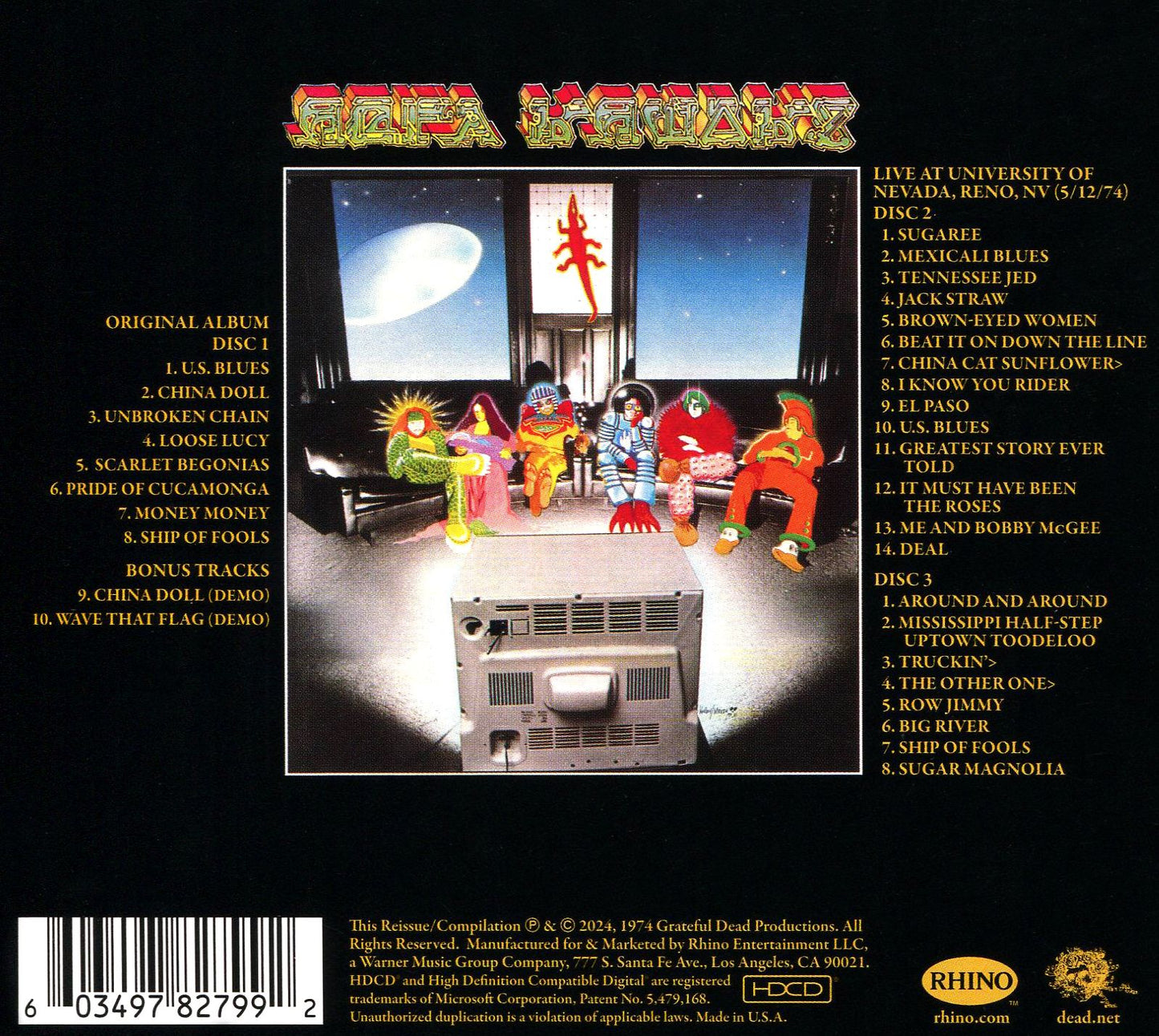 From The Mars Hotel (50Th Anniversary) (Grateful Dead)